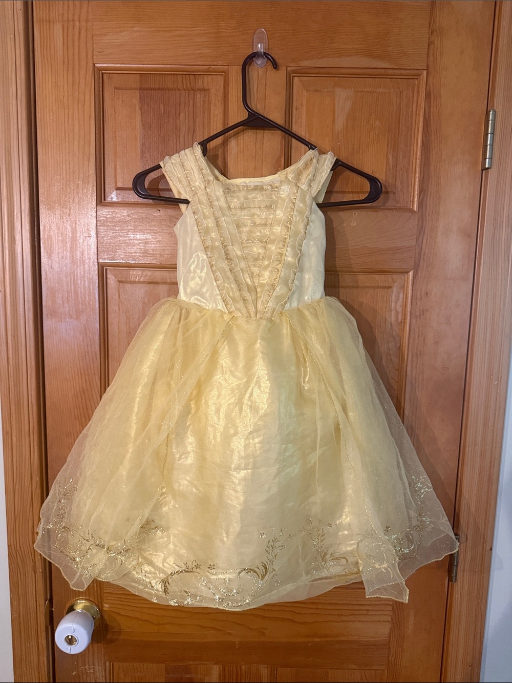 Disney store Belle costume dress size 4.